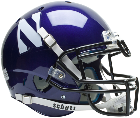 Northwestern Wildcats Authentic College XP Football Helmet Schutt