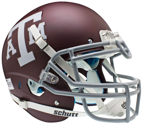 Texas A&M Aggies Authentic College XP Football Helmet Schutt <B>Matte Maroon</B>