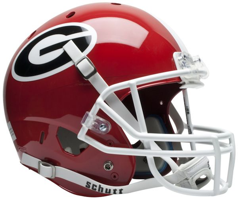 Georgia Bulldogs Full XP Replica Football Helmet Schutt