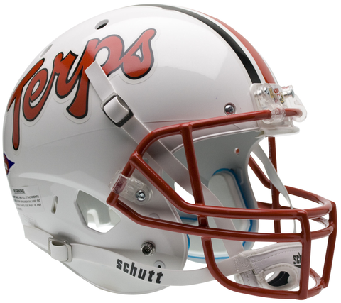 Maryland Terrapins Full XP Replica Football Helmet Schutt