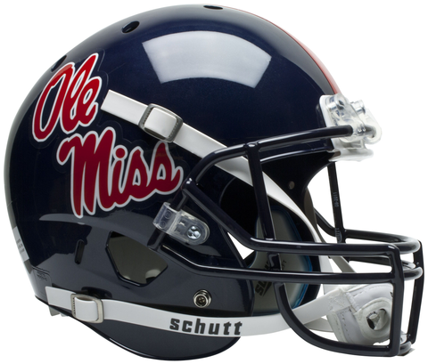 Mississippi (Ole Miss) Rebels Full XP Replica Football Helmet Schutt