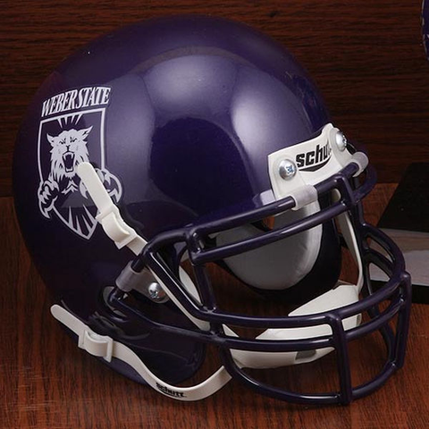 Weber State Wildcats Full XP Replica Football Helmet Schutt