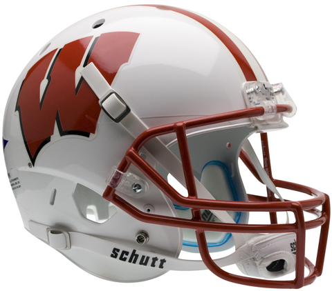 Wisconsin Badgers Full XP Replica Football Helmet Schutt