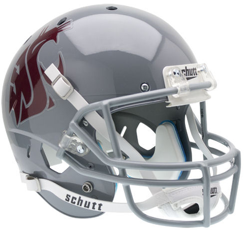 Washington State Cougars Full XP Replica Football Helmet Schutt