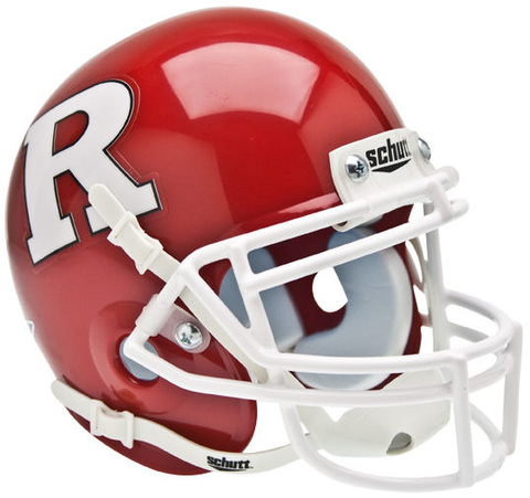 Rutgers Scarlet Knights Mini XP Authentic Helmet Schutt