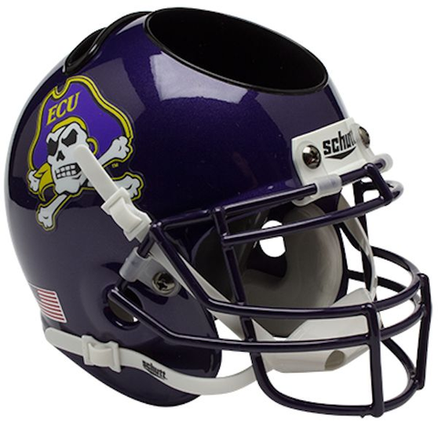 East Carolina Pirates Miniature Football Helmet Desk Caddy
