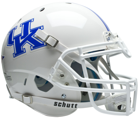 Kentucky Wildcats Authentic College XP Football Helmet Schutt <B>White</B>
