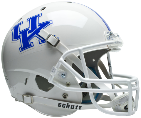 Kentucky Wildcats Full XP Replica Football Helmet Schutt White