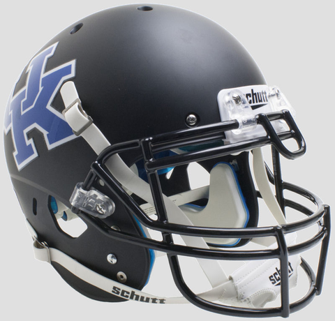 Kentucky Wildcats Authentic College XP Football Helmet Schutt Matte Black