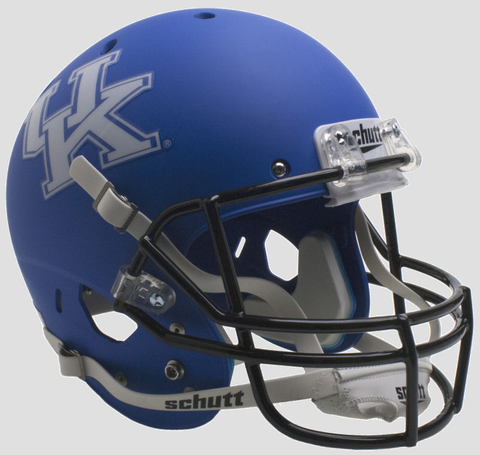 Kentucky Wildcats Full XP Replica Football Helmet Schutt Matte Royal