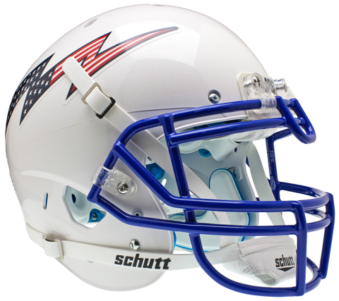 Air Force Falcons Authentic College XP Football Helmet Schutt Flag Bolt