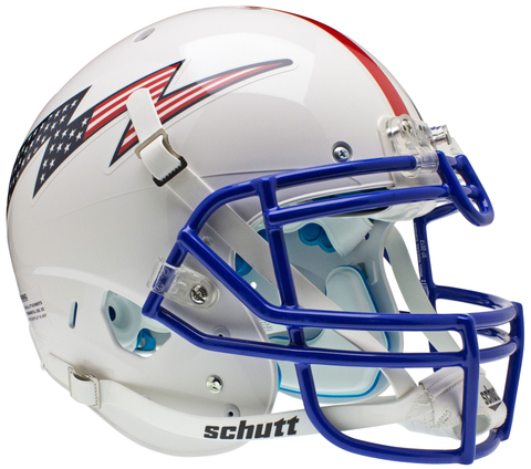 Air Force Falcons Authentic College XP Football Helmet Schutt Flag Bolt with Stripe