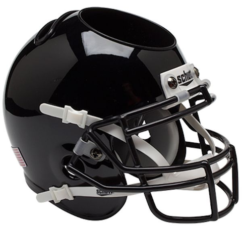 Army Black Knights Mini Football Helmet Desk Caddy <B>Black</B>