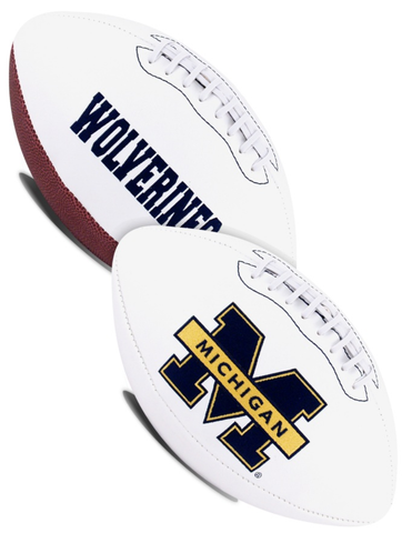 Michigan Wolverines NCAA Signature Series Full Size Football