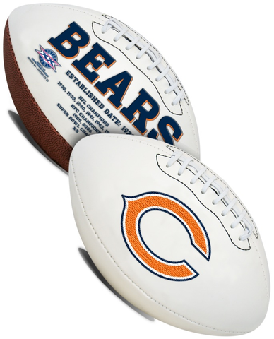 Chicago Bears NFL Signature Series Full Size Football