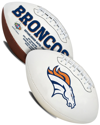 Denver Broncos NFL Signature Series Full Size Football