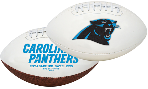 Carolina Panthers NFL Signature Series Full Size Football