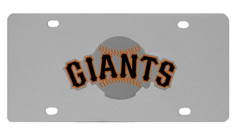 San Francisco Giants Logo License Plate