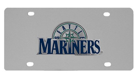 Seattle Mariners Logo License Plate