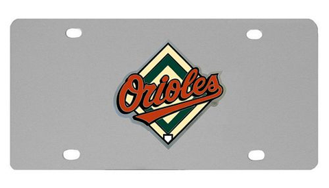 Baltimore Orioles Logo License Plate