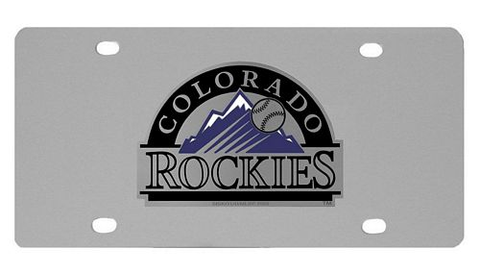 Colorado Rockies Logo License Plate