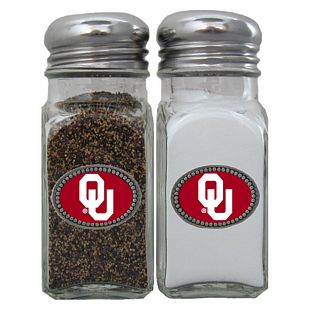 Oklahoma Sooners Salt & Pepper Shakers