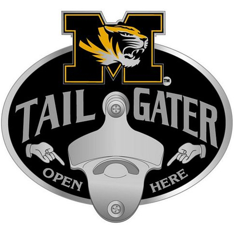 Missouri Tigers Bottle Opener Hitch Cover