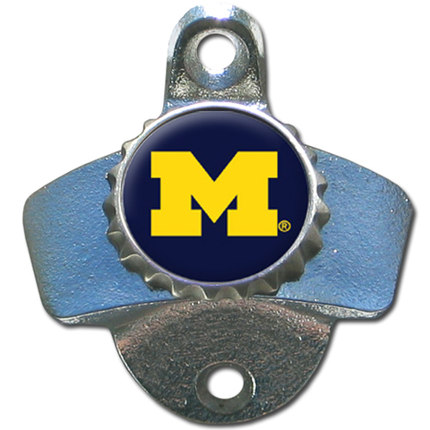 Michigan Wolverines Wall Mounted Bottle Opener Discontinued