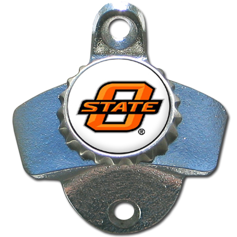 Oklahoma State Cowboys Wall Mounted Bottle Opener