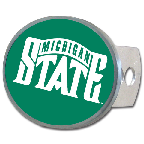 Michigan State Spartans Oval Hitch Cover