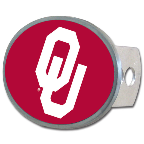Oklahoma Sooners Oval Hitch Cover
