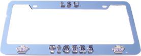 LSU Tigers License Plate Frame 3D