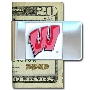 Wisconsin Badgers Money Clip
