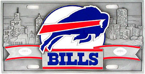 Buffalo Bills License Plate 3D <B>BLOWOUT SALE</B>