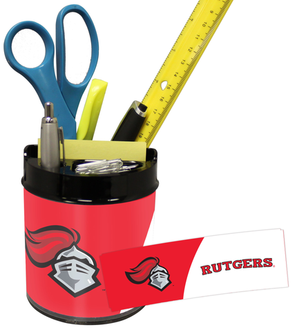 Rutgers Scarlet Knights Small Desk Caddy
