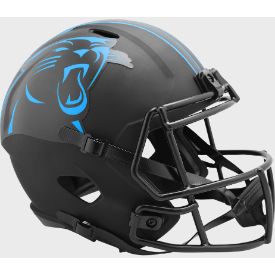 Carolina Panthers Speed Replica Football Helmet ECLIPSE