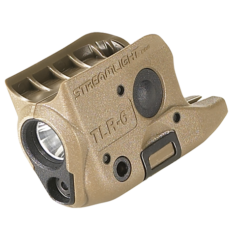 TLR-6 GLOCK 42-43 with white LED and red laser. FDE-B