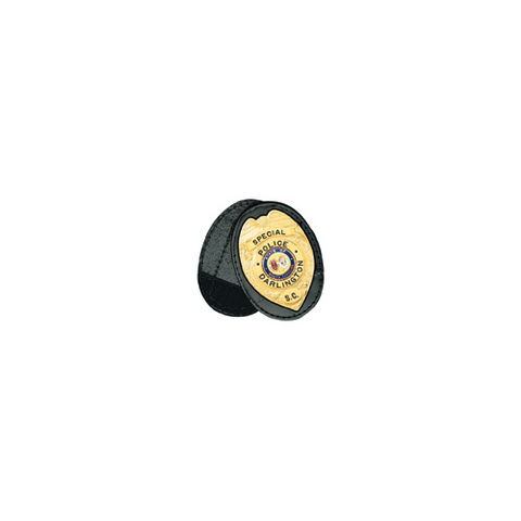 RECESSED OVAL BADGE CLIP