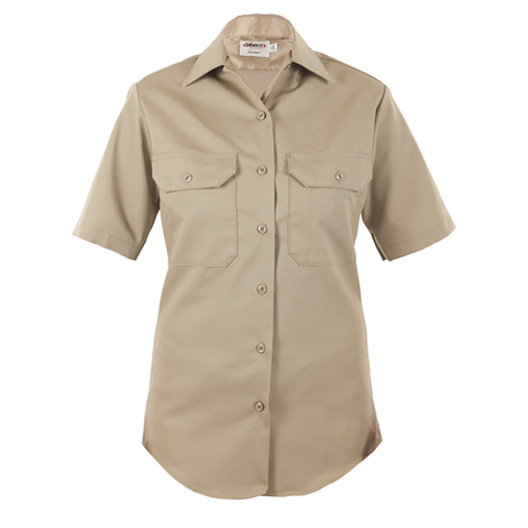 Womens, Silver Tan, LA County Sheriff West Coast Short Sleeve Shirt, Class B