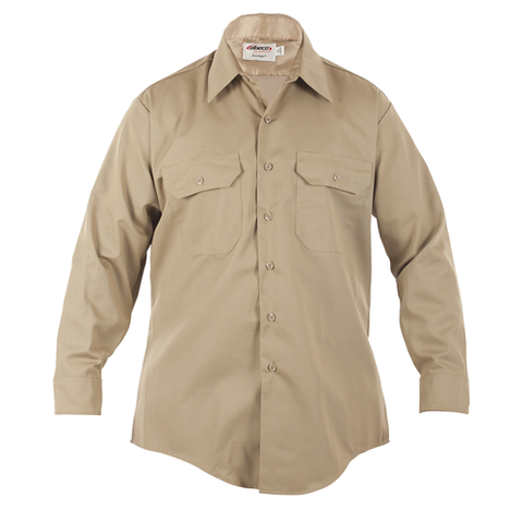 Mens, Silver Tan, LA County Sheriff West Coast Long Sleeve Shirt, Class B