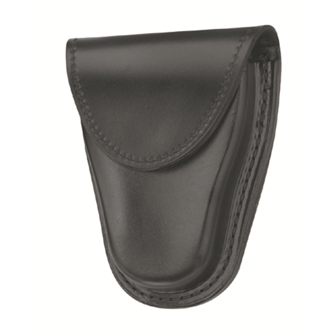 GOULD AND GOODRICH -LEATHER HIDDEN SNAP CUFF CASE FOR CHAIN CUFFS