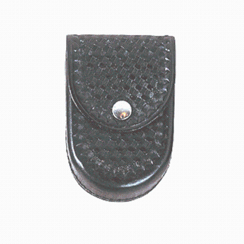 STALLION LEATHER - DUTY HANDCUFF COVERED HOLDER
