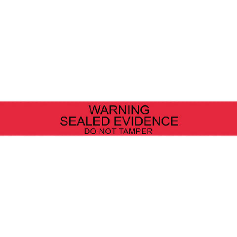 7" RED WARNING SEALS (100)