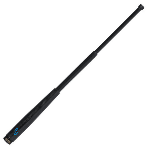 UltraLite Friction Lock Baton 21" (53.34 cm) Black Chrome Carbon Fiber Friction Lock Standard Tip