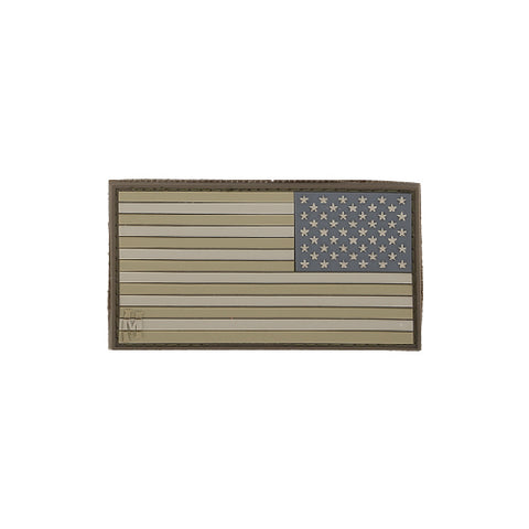Reverse USA Flag Patch Small