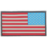 Reverse USA Flag Patch Large