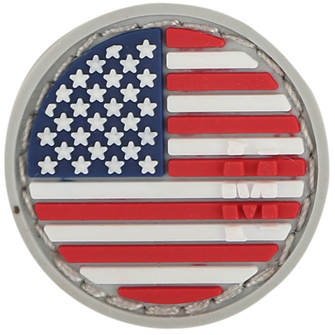 USA Flag Micropatch 0.98" x 0.98" (Full Color)