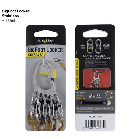 BigFoot Locker™ KeyRack™ - Stainless