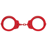 752CR Oversize Chain Handcuff Red