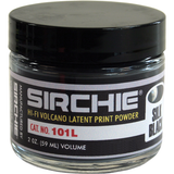 Sirchie - Volcano Latent Print Powder, Silk Black 2oz.